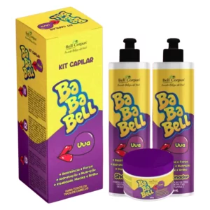 BABELL-3XUVA (1) KIT CAPILAR BABABELL UVA 3 ITENS
