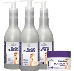 KIT CAPILAR BLOND PLATINUM 4 ITENS