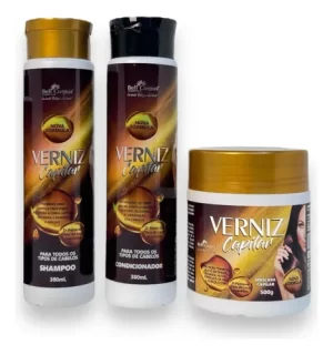 KIT CAPILAR VERNIZ 3 ITENS