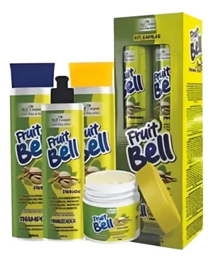 KIT CAPILAR FRUIT BELL PISTACHE 4 ITENS