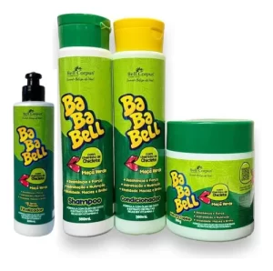 D_NQ_NP_895271-MLB77374139047_072024-O KIT CAPILAR BABABELL MAÇÃ VERDE 4 ITENS