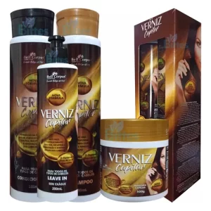 KIT CAPILAR VERNIZ 4 ITENS