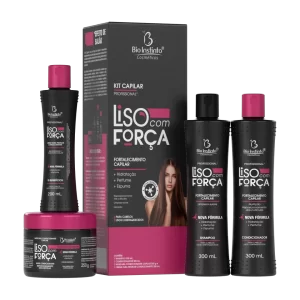 KIT CAPILAR LISO COM FORÇA