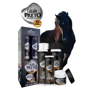 KIT CAPILAR CAVALO PRETO 4 ITENS