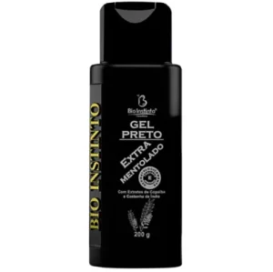 GEL PRETO EXTRA MENTOLADO 200G