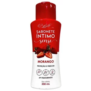 SABONETE INTIMO SENSE MORANGO