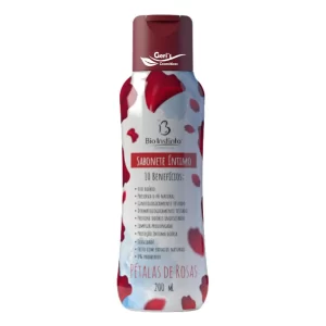 SABONETE LIQUIDO INTIMO PÉTALAS DE ROSA