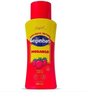 SABONETE INTIMO BEIJINHOS MORANGO 200ML