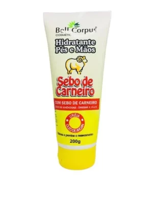 sebo carne HIDRATANTE PÉS E MÃOS SEBO DE CARNEIRO 200G
